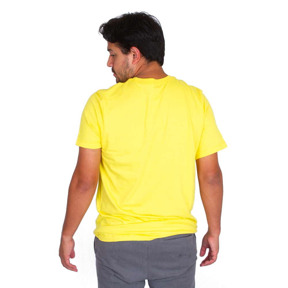 Classic Oregon O, Nike, Yellow, Crew Neck, Cotton, Men, Unisex, 155gsm, Jersey-style fabric, T-Shirt, 839787